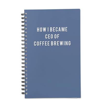 How I Became CEO of Coffee Brewing