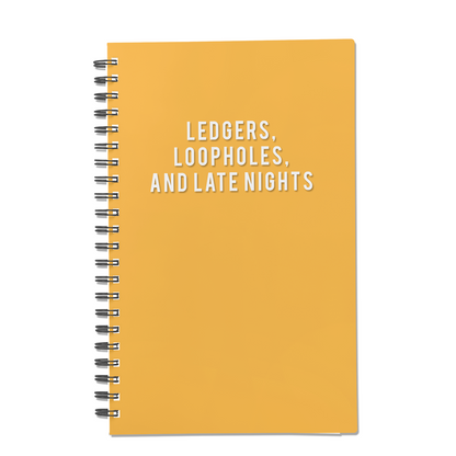 Ledgers, Loopholes, and Late Nights